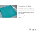 thumbnail image 2 of Stxy’s Sea Blue Paper Napkins - Square Cocktail Beverage Turquoise Napkins Teal Disposable, 2 of 8