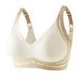 thumbnail image 4 of Ashirexll Bras for Women No Underwire, Push Up Bra, Plus Size Bra Wireless Printed Bralette, 4 of 7