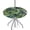 Tropical Palm Leaf, variant on Round Outdoor Tablecloth with Umbrella Hole, Elastic Fitted Table Cloth with Invisible Zipper,Watercolor Flower Patio Table Cover 36-44in