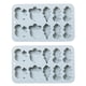 thumbnail image 1 of Molde para hornear de cocina, molde de silicona con forma de hoja de bellota y ardilla de 10 orificios, herramienta para hornear cubitos de hielo, molde para goteo de pasteles, 1 of 5