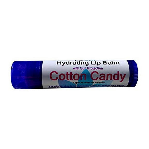 Gourmet, Hydrating Lip Balms with Sun Protection by Diva Stuff (Cotton Candy)