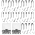thumbnail image 1 of 200 Pcs Épingles de Sûreté en Acier Inoxydable pour Quilting Durables et Fiables, 1 of 8