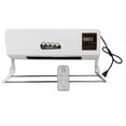 thumbnail image 1 of Uinagy Wall-Mounted Electric Heater for Heating and Cooling, Us, Uk, Eu, Au, English Version + Towel Rack, 1 of 4