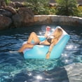 thumbnail image 3 of GoFloats Chaise Longue Flottante avec Porte-Gobelets - le Flotteur de Piscine le Plus Confortable, 3 of 4