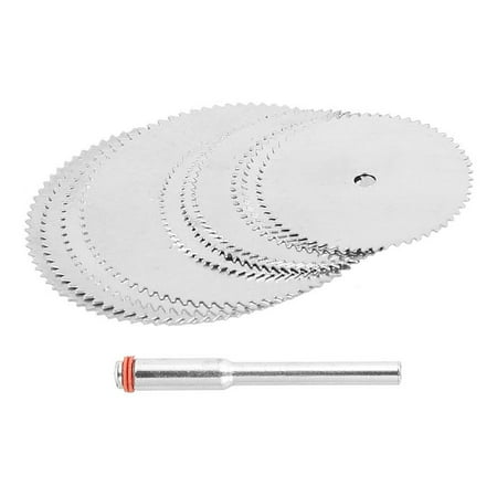 

Ksruee 11pcs Circular Saw Blade 22/25/32mm Stainless Steel Circular Saw Blade Accessories Multifunctional Mini Circular Saw Blades for Fast Cutting physical