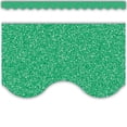 thumbnail image 1 of Teacher Created Resources TCR77024 Green Glitz Scalloped Border Trim, 1 of 1