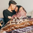 thumbnail image 2 of Wedding Gifts for Couples Unique 2022,Marrige Prayer Blanket,Engagement Gifts for Couples Flannel Throw Blanket 60"X 50", 2 of 6
