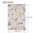 thumbnail image 3 of Pofeuu Lavender Flowers Print Travel Document Organizer Passport Holder Men Women for Family (6.5 in x 4.5 in),Wallet Holder Credit Card Clutch Bag Case, 3 of 5