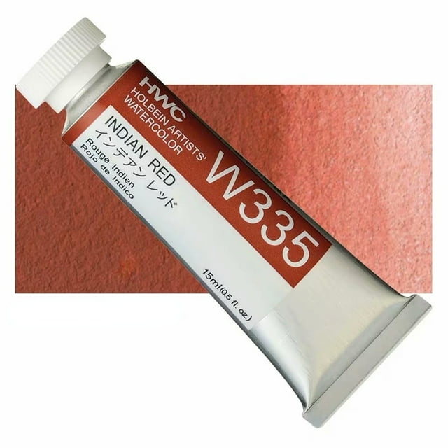 Holbein Acuarelas Profesionales para Artistas, Tubo de 15ml, Ideal para Pintores, Aficionados, Principiantes y Estudiantes, A-W335