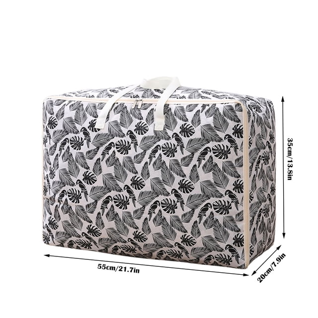Kcavykas Clearance Sales Home Storage Organiser Largecapacity Storage Bag with Handle Largecapacity Storage Bag Foldable Storage Bucket for Quilt Blanket And