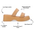 thumbnail image 7 of Journee Collection Womens Veradie Tru Comfort Foam Slip On Platform Sandals, 7 of 7