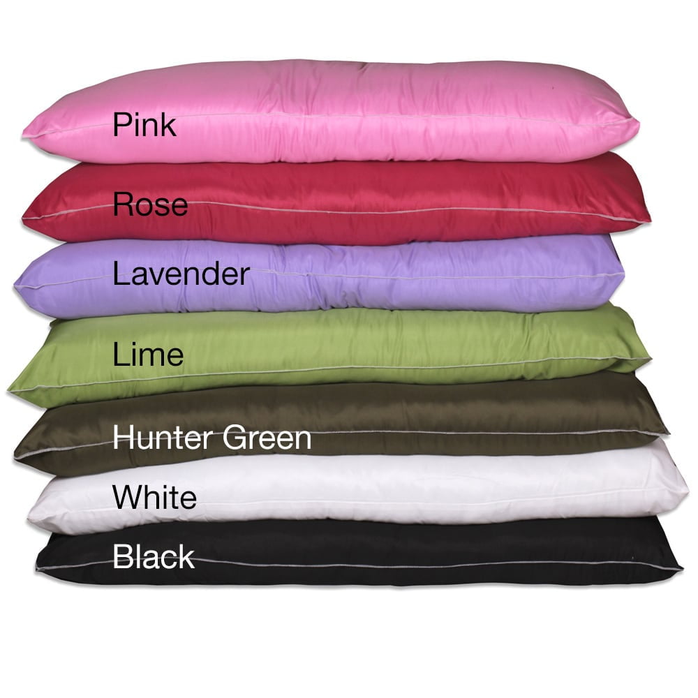 Colorful Down Alternative Body Pillow