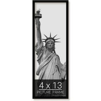 4x13 Black Picture Frame for Puzzles Posters Photos or Artwork