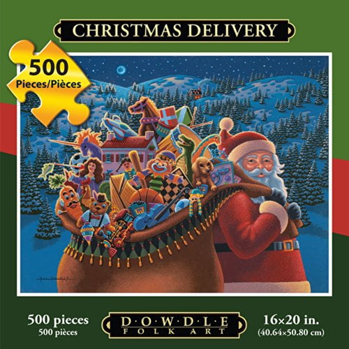 Puzzle - Livraison de Noël 500 Pc par Art Populaire Dowdle