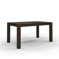 Better Homes & Gardens Bryant Solid Wood Dining Table, Deep Coffee