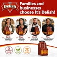 thumbnail image 7 of Its Delish Imitation Bacon Bits 4 Lbs Bulk Gallon Jug, Kosher Parve Vegan Plant-Based Soy Bacon Crumbles for Salad Topping, Baked Potatoes, Eggs, Pizza, Tacos, No MSG, Smoky Bacon Flavor and Crunch, 7 of 7
