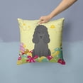 thumbnail image 2 of Easter Eggs Design Dog Art Fabric Decorative Pillow, 2 of 4