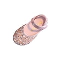 thumbnail image 2 of JDQJBZ Girl's Sandals Mary Jane Rhinestone Pearl Sparkly Ballet Princess Shoes Summer, 2 of 5