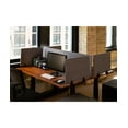thumbnail image 2 of ReFocus™ Raw Clamp-On Acoustic Desk Divider – Reduce Noise and Visual Distractions with this Lightweight Desk Mounted Privacy Panel (Castle Gray, 47.25"  x 16" , 23.6"  x 16" , & 23.6"  x 16" ), 2 of 6