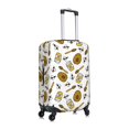 thumbnail image 3 of Kdxio Honey Pattern Luggage Cover for Travel,Elastic and Durable,Fits 18-32 Inch,-No luggage included, 3 of 8