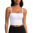 thumbnail image 1 of Sostén Deportivo CRZ YOGA Butterluxe Longline Blanco Talle S, 1 of 5