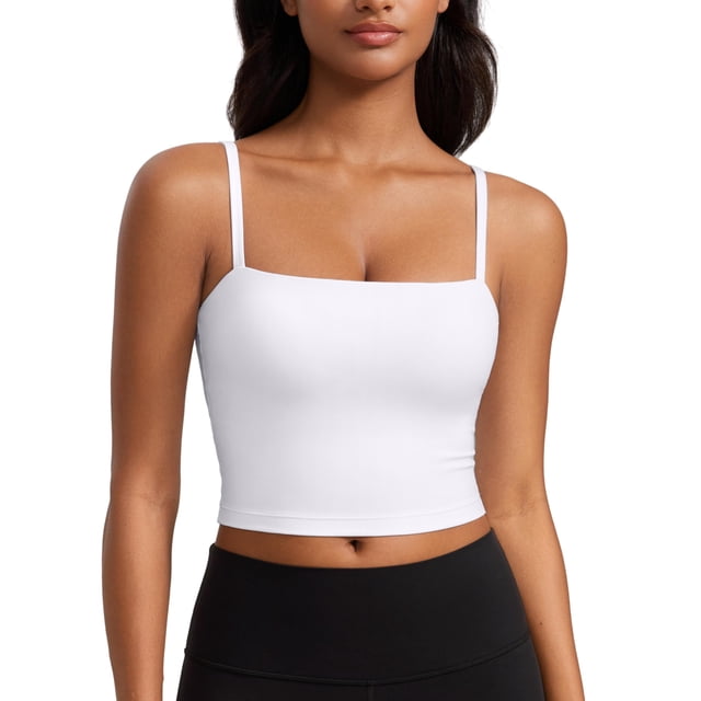 Sostén Deportivo CRZ YOGA Butterluxe Longline Blanco Talle S