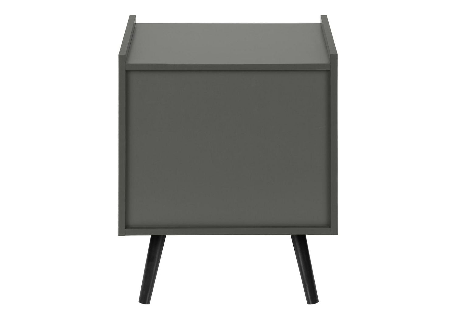 Monarch Specialties Accent Table, Side Table, End, Storage Drawer, Nightstand, Bedroom, Living Room, White Laminate, Contemporary, Modern