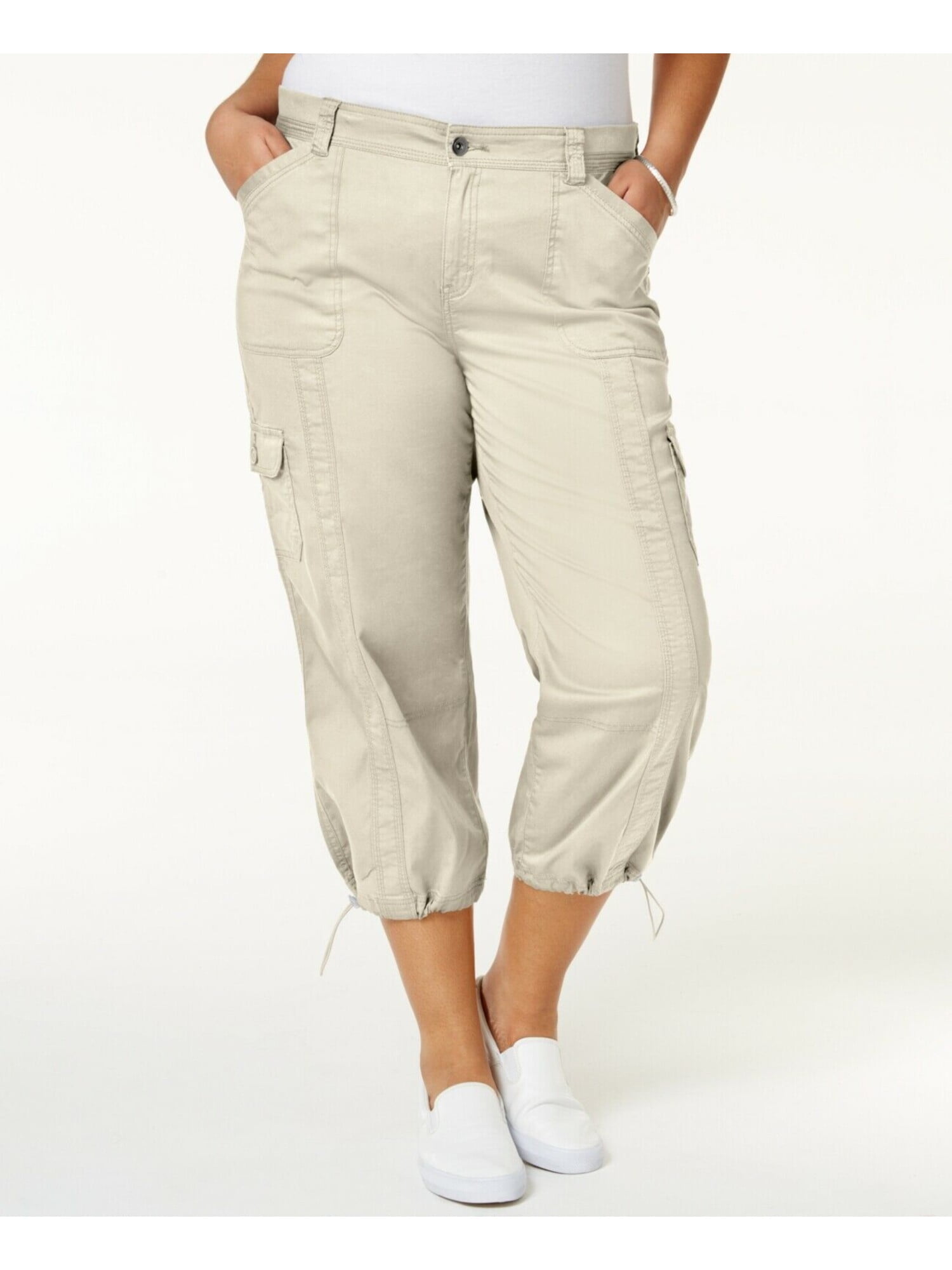 style & co curvy fit capris