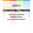 thumbnail image 3 of Tóner Green Toner Supply HP 124A Q6001A Cian 1 unidad, 3 of 9