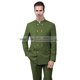 thumbnail image 1 of Trajes de estilo chino para hombre, traje de cuello alto, doble botonadura, 3 bolsillos reales, traje de boda ajustado (Blazer + Pantalones), 2 piezas, 1 of 5