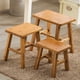 thumbnail image 1 of Taburete plegable banco Inicio Taburete pequeño para niños taburete portátil taburete de madera simple silla plegable, 1 of 5
