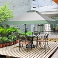 thumbnail image 2 of Carpa Plegable Costway 4x4m Gazebo Pop-Up cenador de Jardín Verde con 4 Varillas reforzadas, 2 of 10