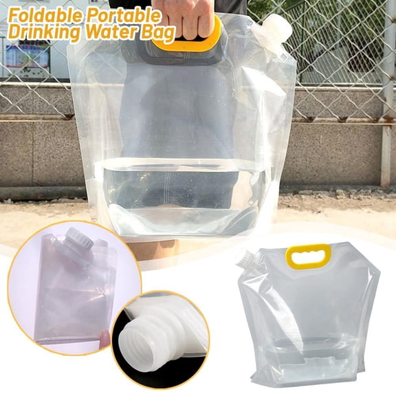 FurNest Foldable Water Bag Portable Water Jug Container Drink Storage Ca