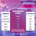 thumbnail image 4 of Maximus Labs ACV Gummies Advanced Formula Vitamin Supplement MaximusLabs 300 Gummies, 4 of 8