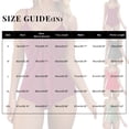 thumbnail image 3 of Womens Tankini Push Up Tummy Control Swimsuit Knot Front Bathing Suit Wine 2XL, 3 of 6