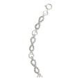 thumbnail image 3 of JOYARIS Pulsera Infinito Zirconias Amor Regalo Promesa Plata 925 Talla Largo/Ancho: 18 cm x 4 mm PT-0000868, 3 of 4
