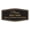 Black Gold, variant on Signs ByLITA Fancy Please Wait Here for Your Turn. We'll Be With You Soon Easy Installation | Durable Construction | Barbers | Grooming and Styling | Hair Sign (Black /Gold) - Small