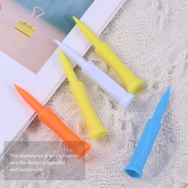 unbranded 10Ud Golf Tees De Plástico Resistentes Multicolor Para Golf Accesorios Duraderos Y Moderno