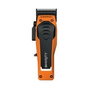 GAMMA + Shorty Professional Cordless Hair Clipper للرجال، محرك بدون فرش، فجوة صفر قابلة للتعديل، وقت تشغيل 120 دقيقة، USB-C، مريح، ضوضاء منخفضة