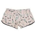 thumbnail image 2 of P.J. Salvage Womens Pop Clink Fizz Pajama Shorts, Pink, Medium, 2 of 2