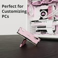 thumbnail image 6 of Timetec Pinnacle Konduit 32GB KIT(2x16GB) DDR4 3200MHz PC4-25600 CL16-18-18-38 XMP2.0 Overclocking 1.35V Compatible for AMD and Intel Desktop Gaming PC Memory Module RAM - Pink, 6 of 7