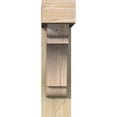 thumbnail image 2 of Ekena Millwork 6"W x 22"D x 22"H Olympic Block Rough Sawn Bracket w/ Offset Brace, Douglas Fir, 2 of 25