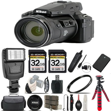Nikon COOLPIX P950 Digital Camera 83x Optical Zoom WiFi - Ultimate Saving Kit