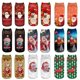 thumbnail image 4 of Adornos de calcetines navideños Decoraciones navideñas para el hogar Papá Noel Alce Regalos navideños impresos Navidad 2022 Año Nuevo Kerst Natal, 4 of 5