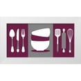 thumbnail image 1 of Robinson, Tamara 24x14 White Modern Wood Framed Museum Art Print Titled - Kitchen Utensils III, 1 of 4