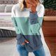 thumbnail image 1 of ICHUANYI Clearance Women's Fashion Printed Loose T-shirt Long Sleeves Blouse Round Neck Casual Tops Sweatshirt Hoodies(White, XXL) ICHUANYI WER2023081512012, 1 of 5
