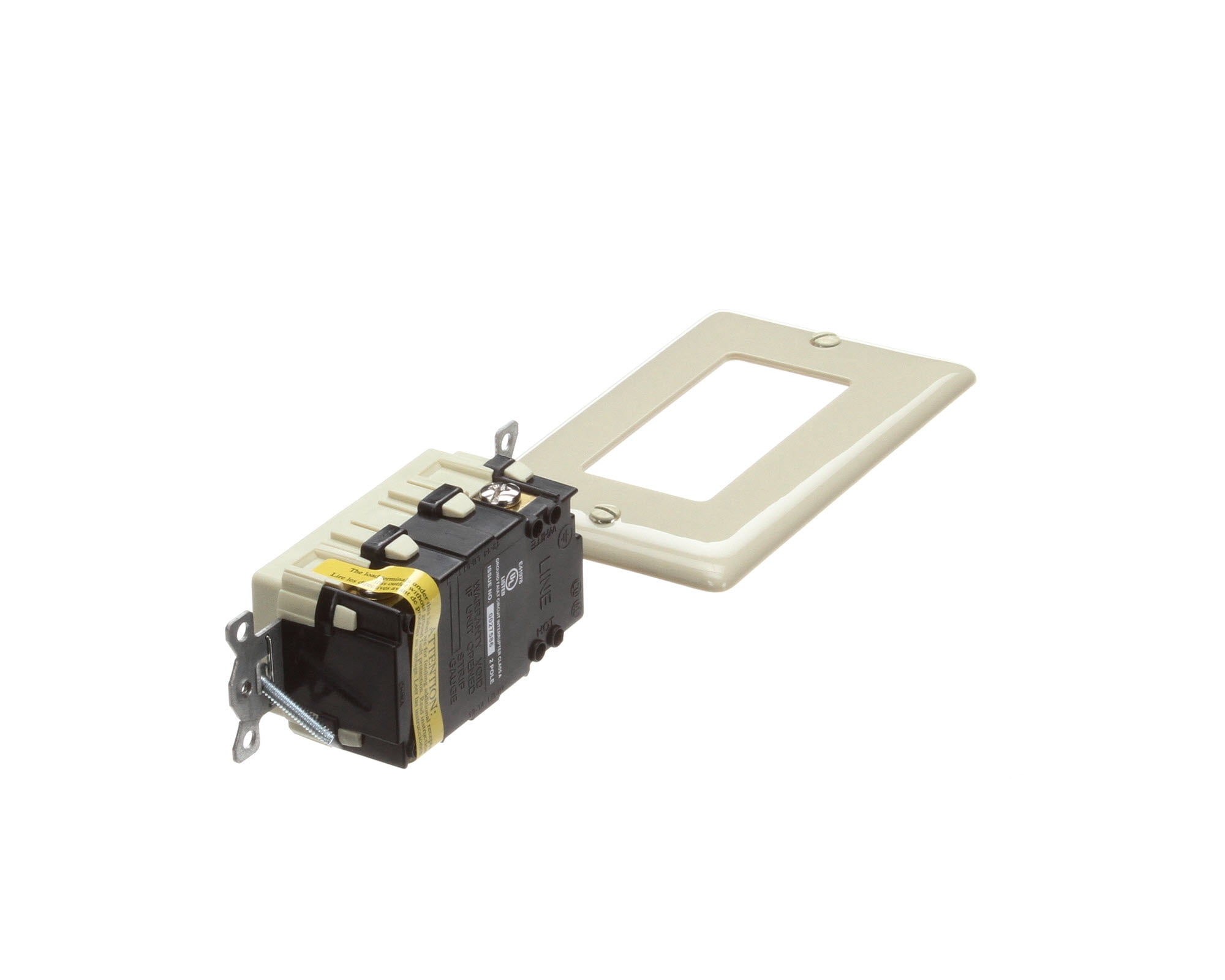 Hubbell Lighting GFRST20I Ivory 20 Amp Rectavcle Gfi