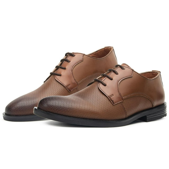 Zapato De Vestir Para Hombre Christian Gallery Formal Fiesta marron 29