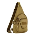thumbnail image 3 of Bolsa de hombro de camuflaje pecho Paquete cruzado Paquetes de día para ejercicio libre Senderismo Trekking shamjiam Paquete de bandolera al aire libre, 3 of 9