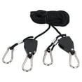 thumbnail image 1 of 2PCS 1/8in Grow Light Rope Hanger Adjustable Heavy Duty Rope Clip Hanger High Strength Rope Hanger, 1 of 14